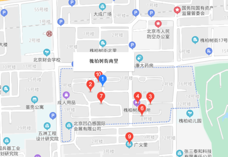 槐柏樹(shù)街南里社區(qū)