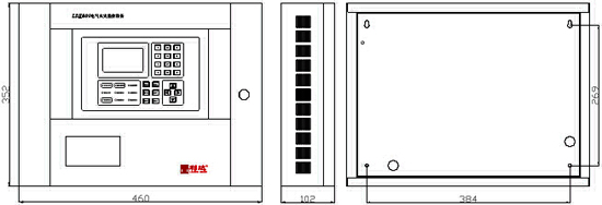LDK800<a href=http://www.js-yonghe.com.cn/dianqihuozai/ target=_blank class=infotextkey>電氣火災監控</a>設備