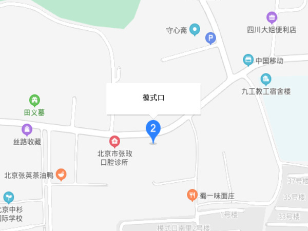 模式口