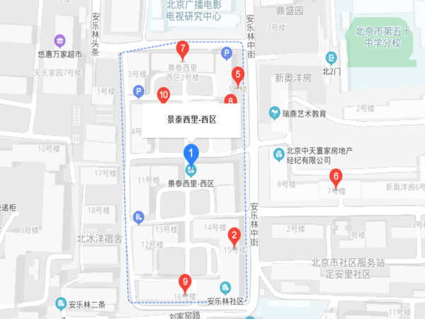 景泰西里西區